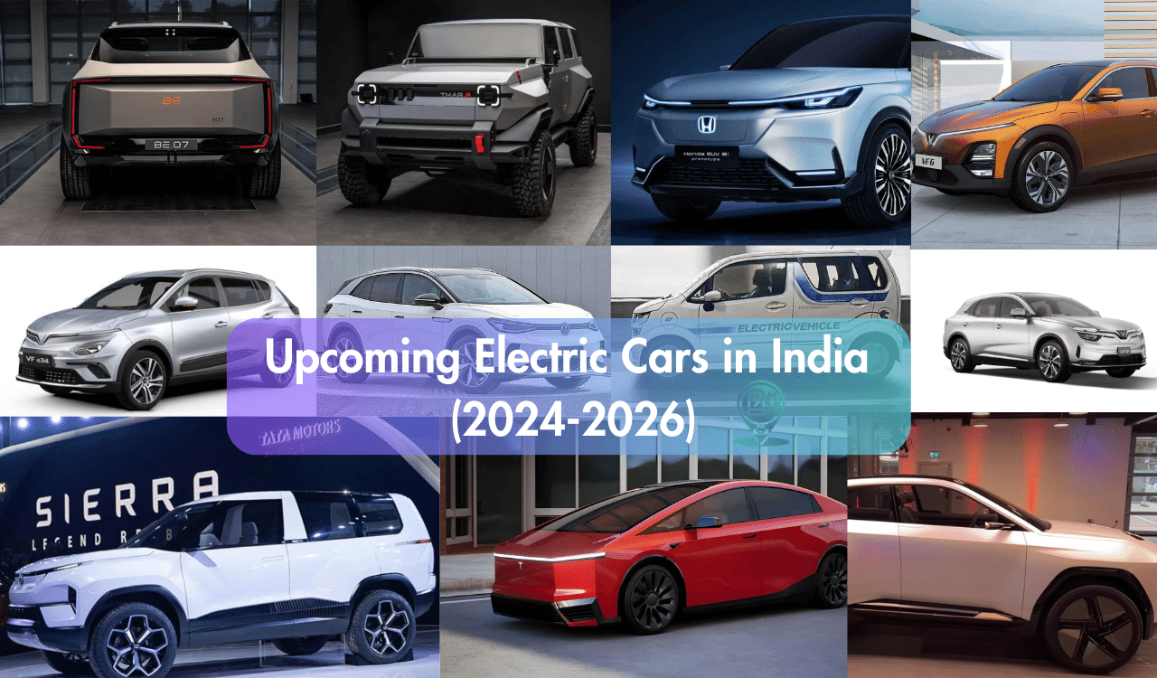 Blog - Upcoming Electric Cars in India (2024-2026)